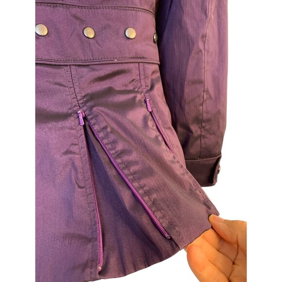 Luxury Nils Waterproof Breathable Ski Jacket Size 6 RR10726 Peplum Purple EUC - Picture 6 of 13